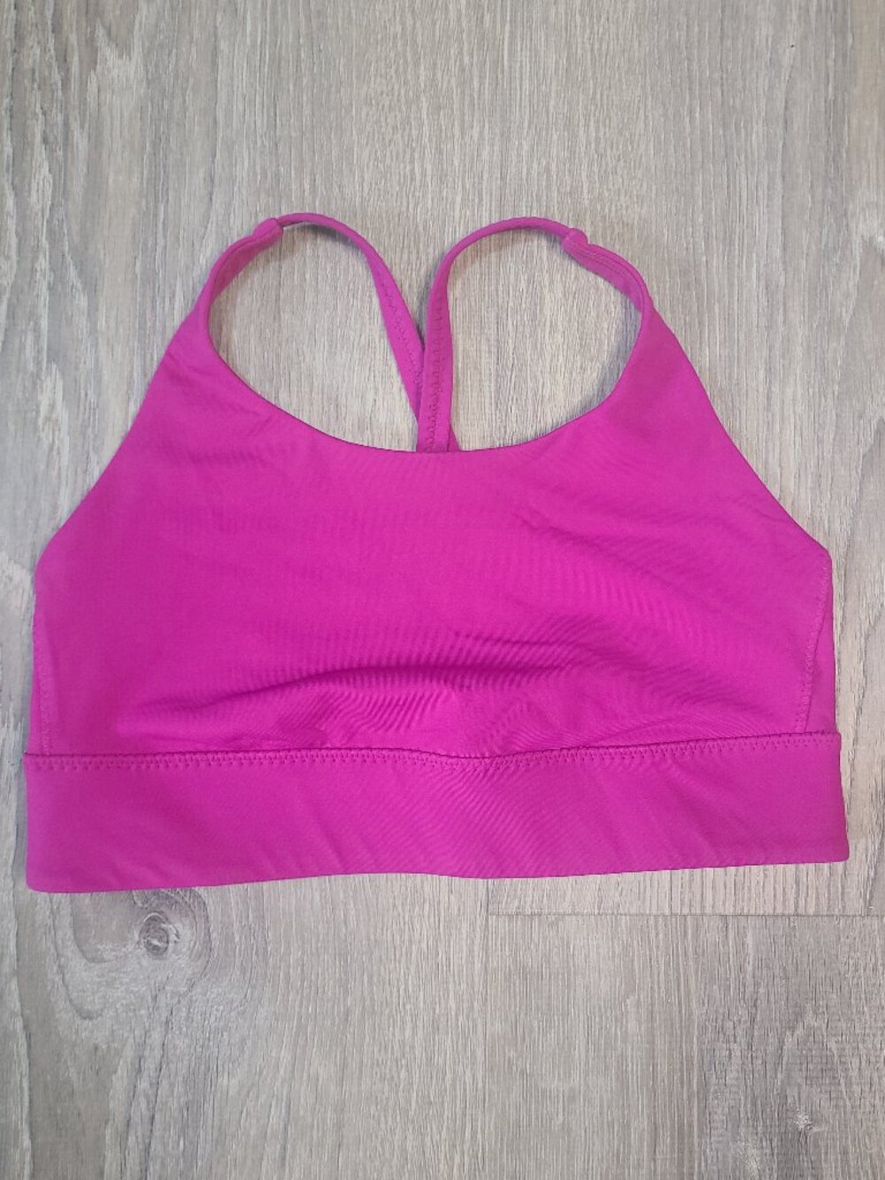 Lululemon Raspberry Yeah Yoga Strappy Criss Cross Sports Bra - Size 6